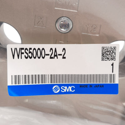 New SMC VVFS5000-2A-2 End Plate for VFS5000 Series Non Plug-in Type Manifold, 1.0MPa