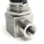 Used Swagelok SS-44F4 Ball Valve, 304 Stainless Steel, 1/4" NPT Female, 3.0CV