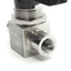 Used Swagelok SS-44F4 Ball Valve, 304 Stainless Steel, 1/4" NPT Female, 3.0CV