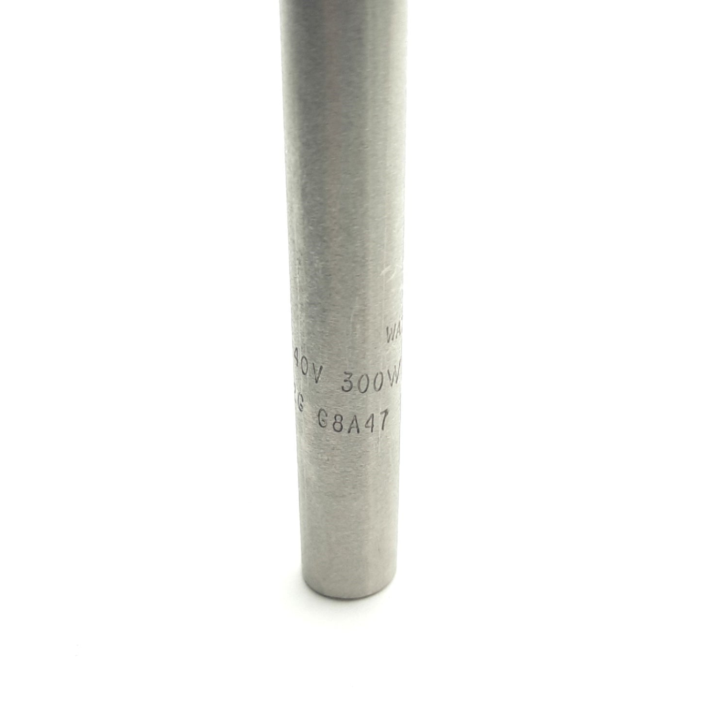 Used Watlow G8A47 Firerod Cartridge Heater 1/2" NPT, Ø3/8" x 8", 240V 300W, 1Ft Leads