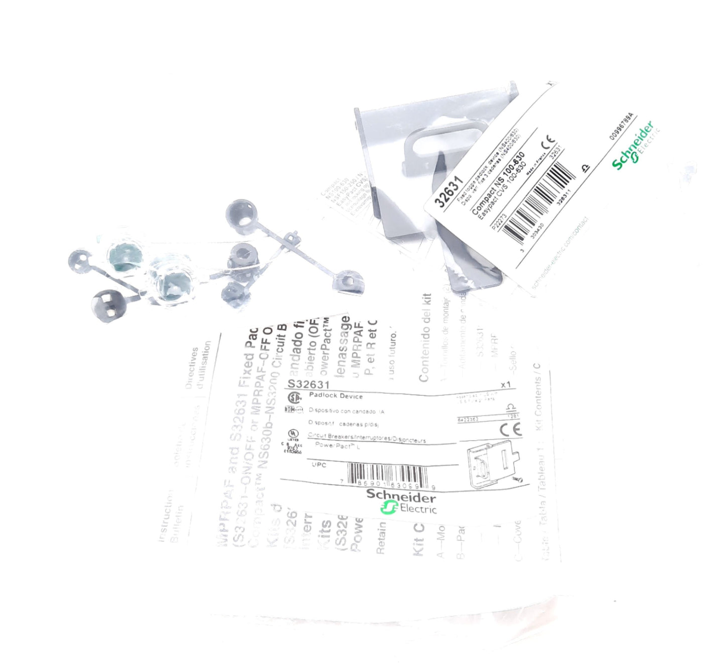 New Schneider Electric S32631 Circuit Breaker Accessory On Off Padlocking Device