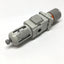 Used SMC AWG20-N02G1H-CZ-B Filter/Pressure Regulator 1/4" NPT, 5µm, 7-125psi
