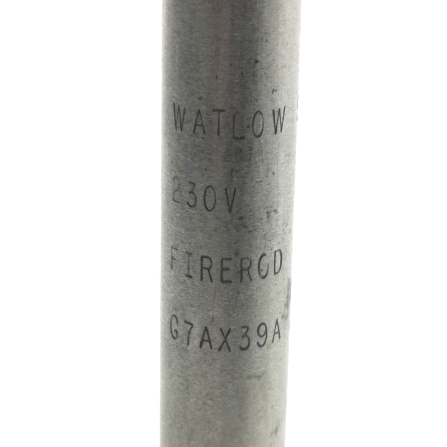 Used Watlow G7AX39A Firerod Cartridge Heater Ø3/8" x 7" 230V 300W, 1.5Ft Leads