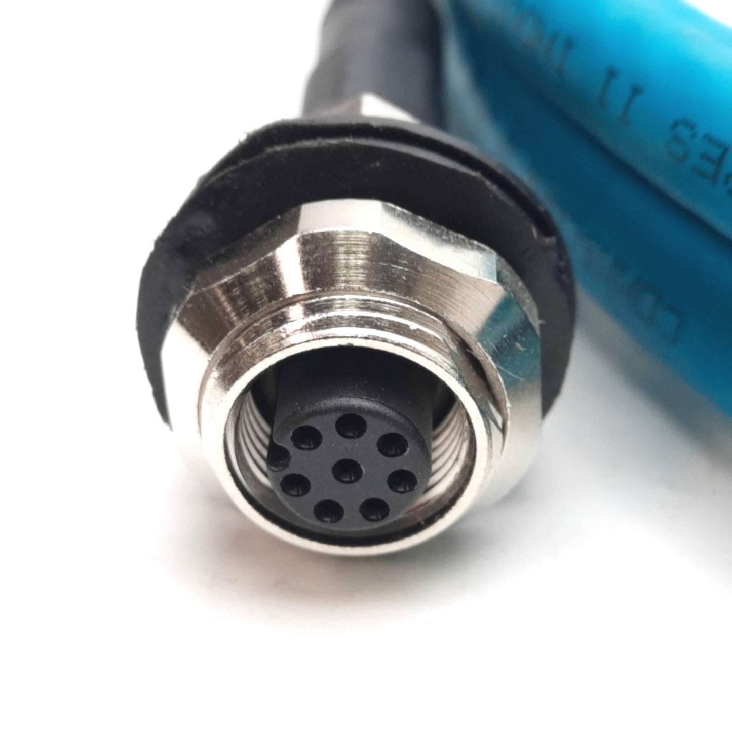 New – Open box Lumberg Automation 0985 656 104/3M Ethernet Cable M12 8-Pin Female to RJ45, 3m