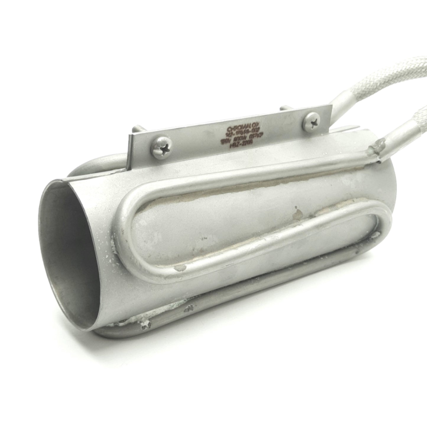 Used Chromalox HBZ-2208 Band Heater 120V 800W, Ø2" x 6" Length, 2 Foot Leads