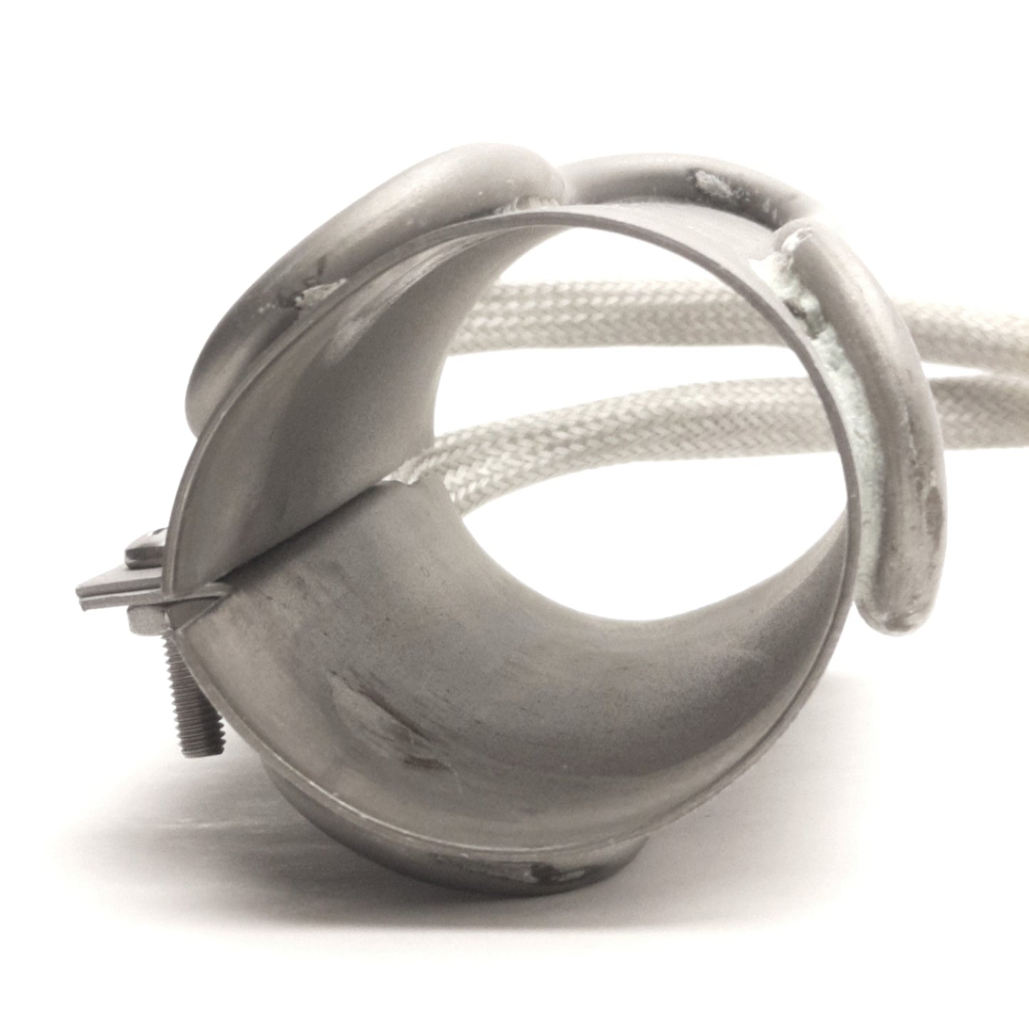 Used Chromalox HBZ-2208 Band Heater 120V 800W, Ø2" x 6" Length, 2 Foot Leads