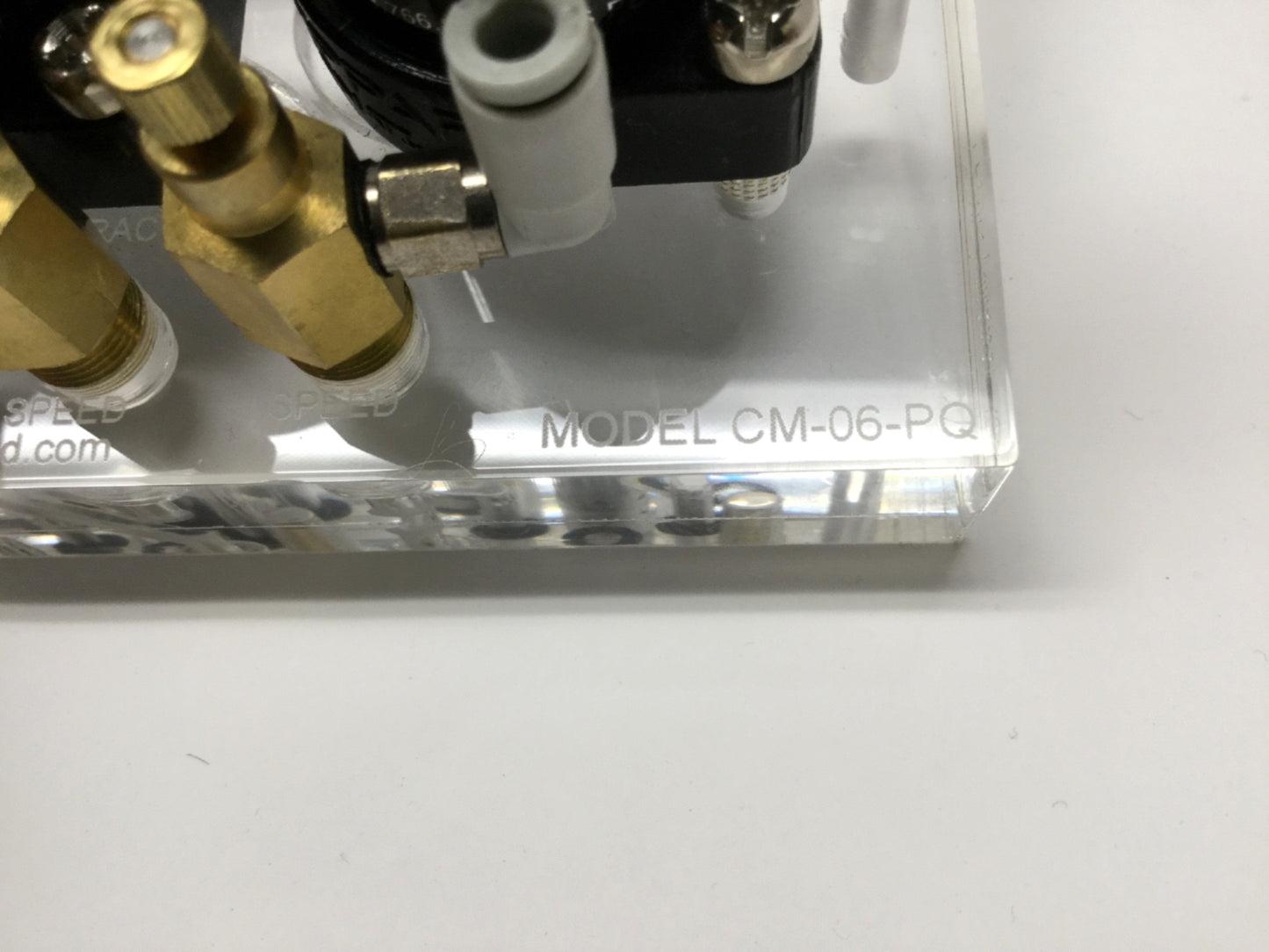 Used Clippard VA-06 Double-Acting Cylinder Auto-Cycling Pneumatic Valve Manifold