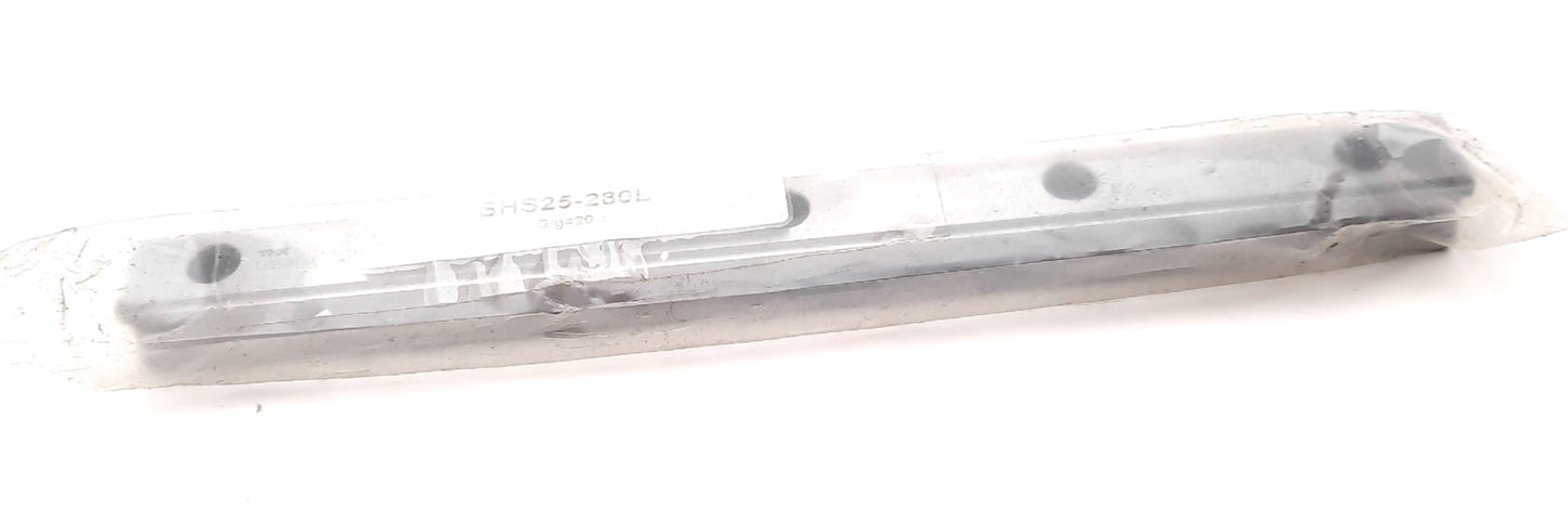 New THK SHS25-280L Linear Guide Standard Ball Profile Metric 280mm Length, 25mm Rail