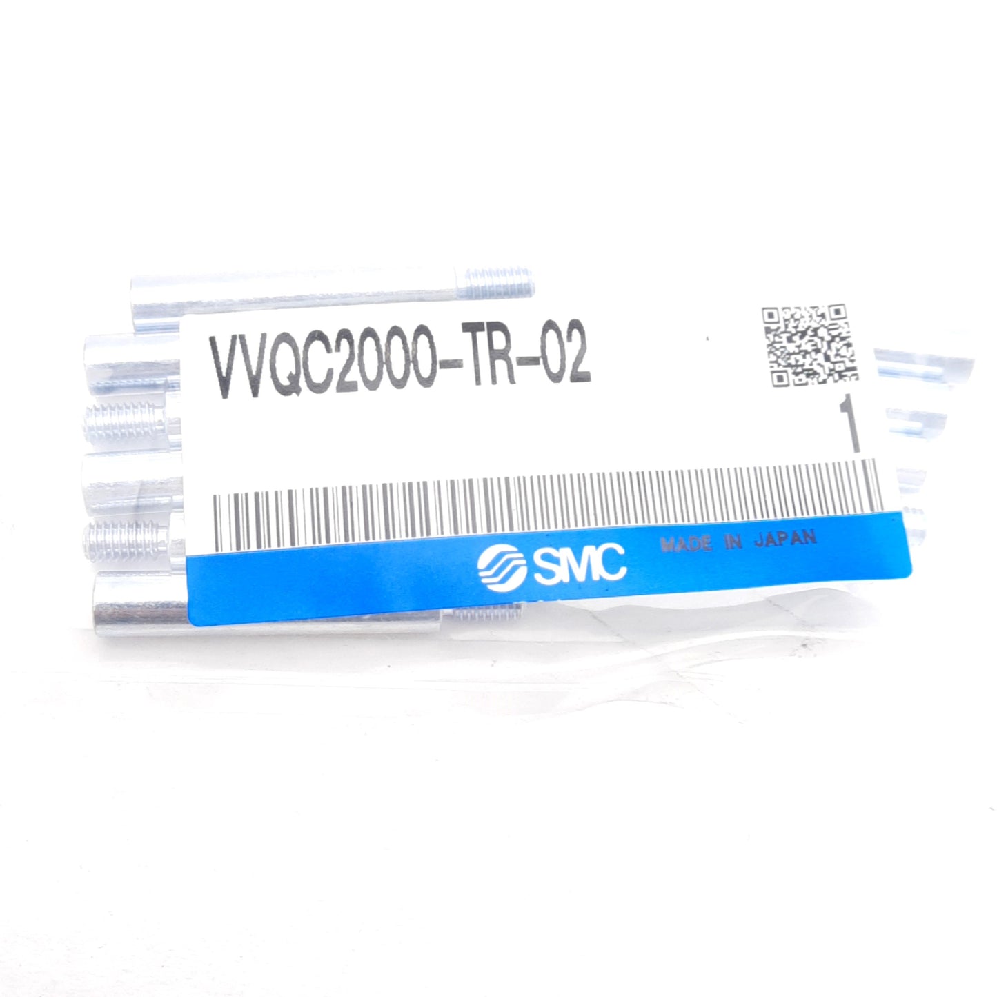 New Lot of 10 SMC VVQC2000-TR-02 Tie Rod, 31mm Long, M4x0.7, Stainless Steel