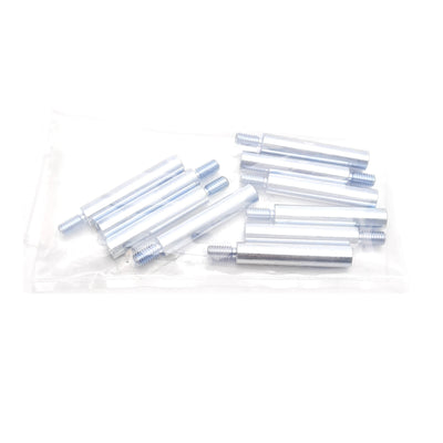 New Lot of 10 SMC VVQC2000-TR-02 Tie Rod, 31mm Long, M4x0.7, Stainless Steel