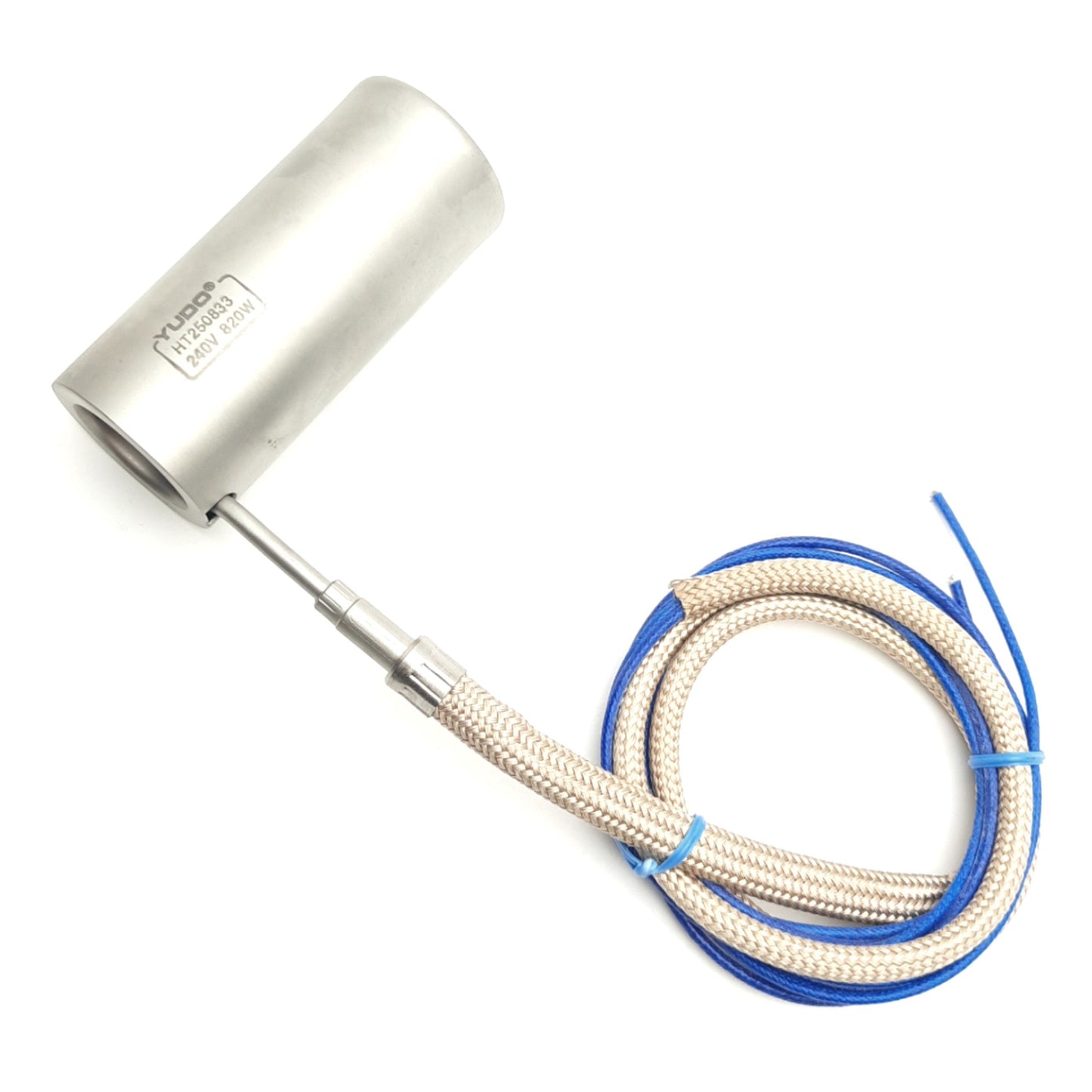 New – Open box Yudo HTFR36250830 BALA System Nozzle Tube Heater Ø25mm x 83mm, 240V 820W