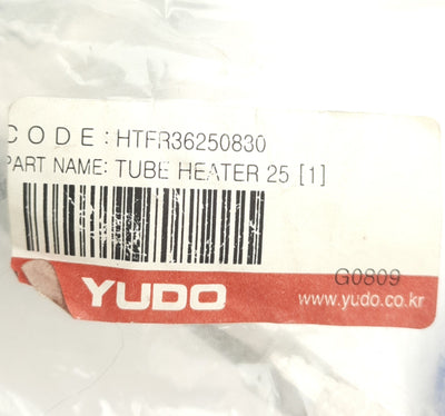 New – Open box Yudo HTFR36250830 BALA System Nozzle Tube Heater Ø25mm x 83mm, 240V 820W