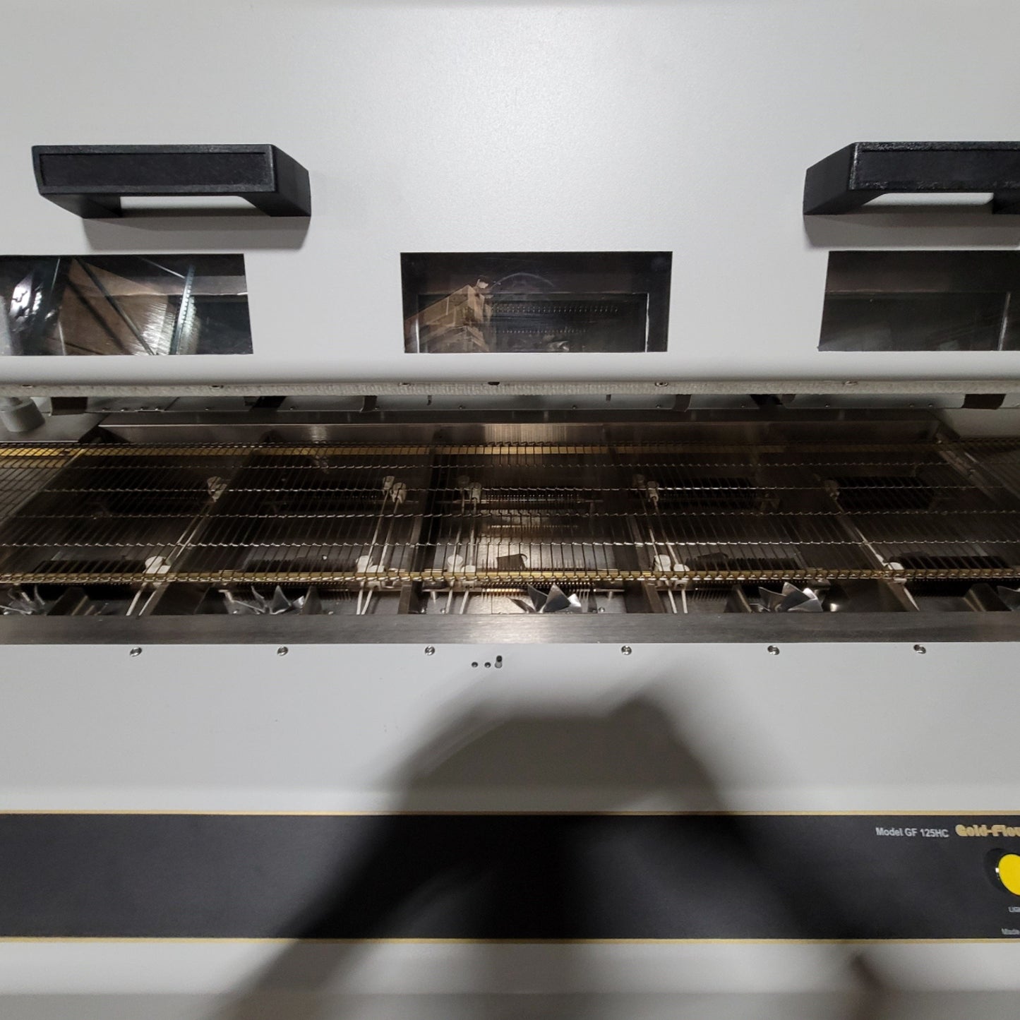 Used DDM Novastar GF-125HC 5-Zone Convection Reflow Oven 12"W x 56"L 400°C 208VAC 3Ph