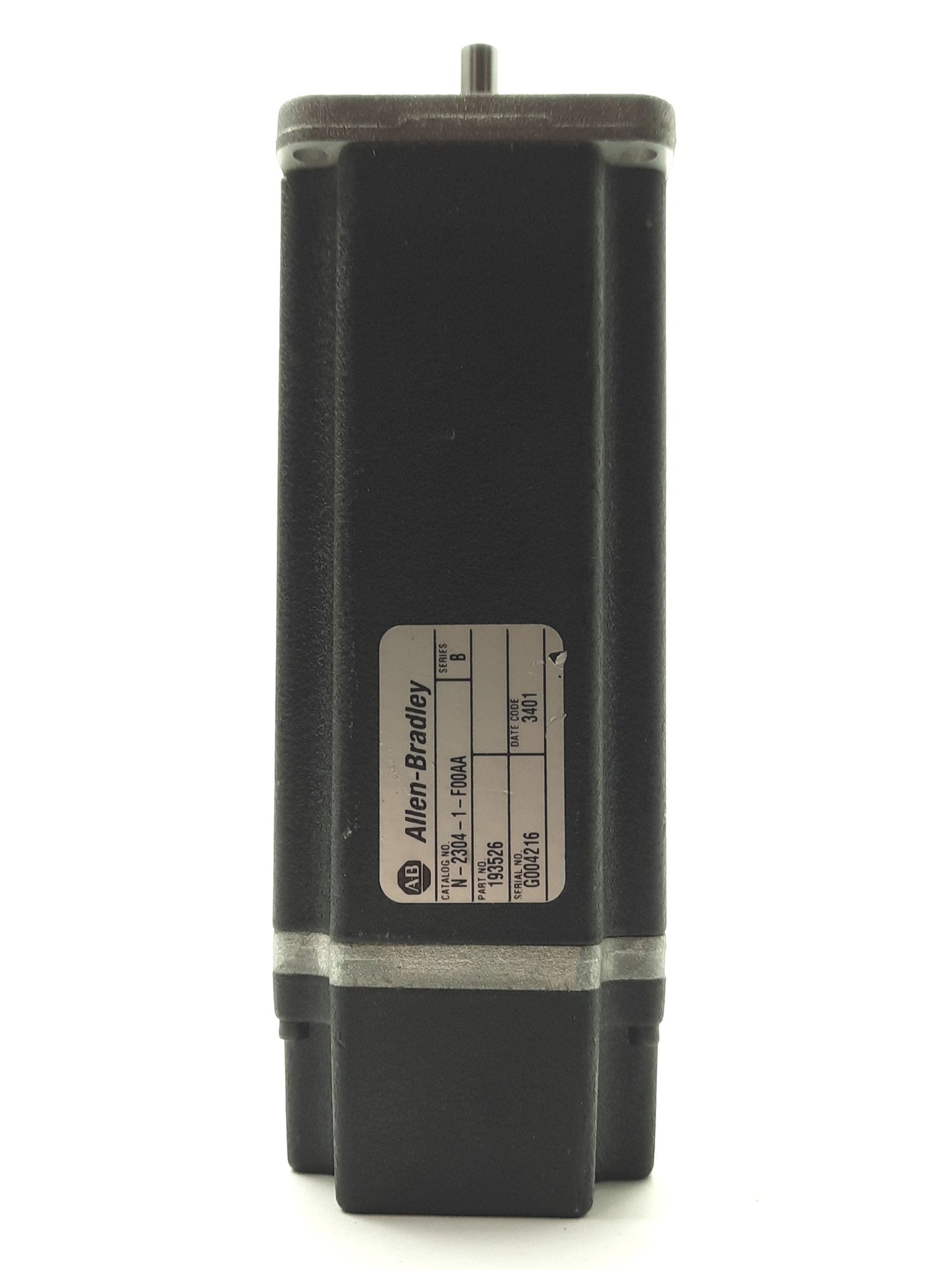 Used Allen Bradley N-2304-1-F00AA Servo Motor 4lb-in 6000RPM 3PH 115VAC 2.3A NEMA 23