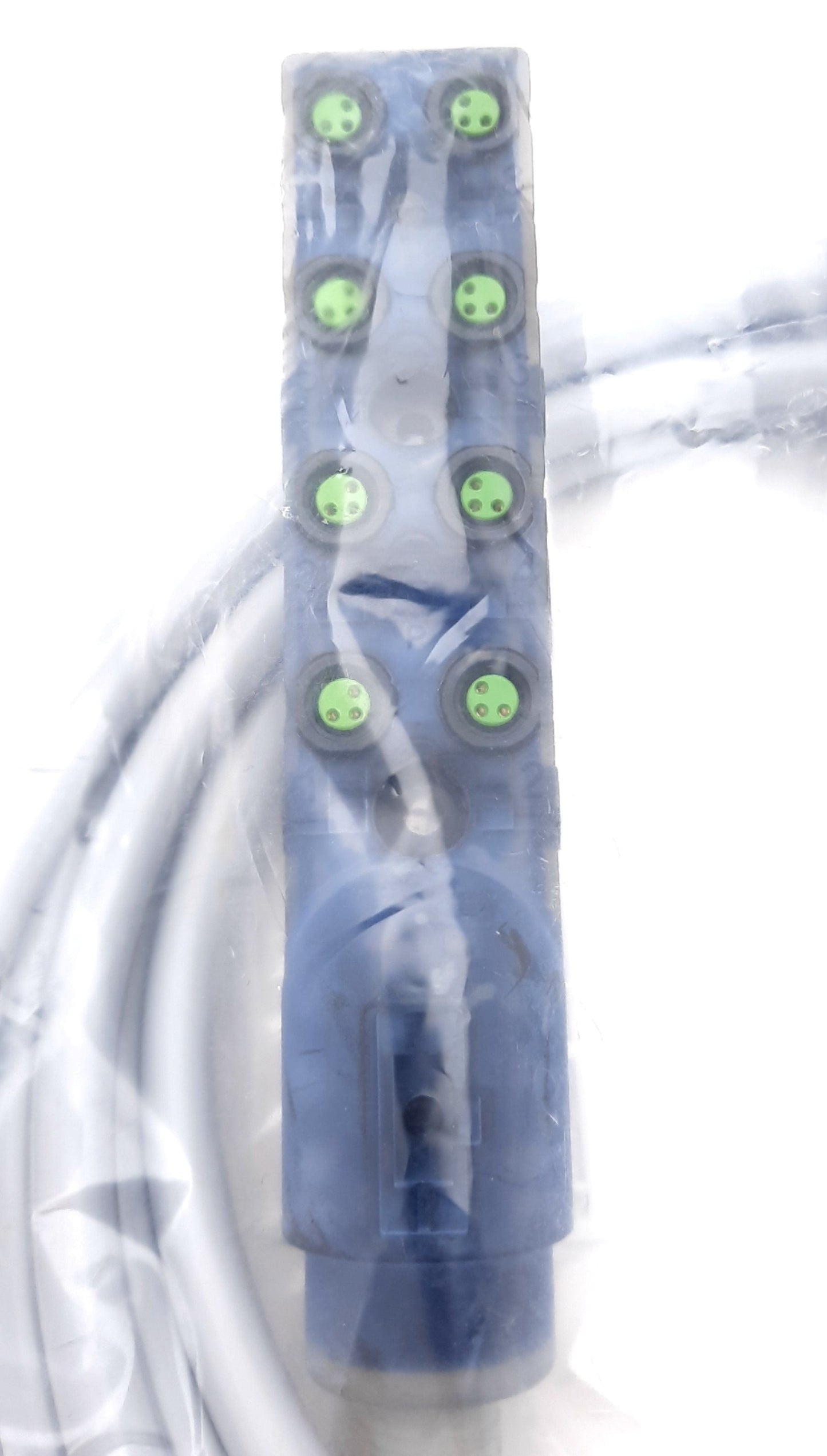 New Murr 8000-88010-3570500 Pre-Wired Cable 8 Port 3 Pin M8 24VDC 8A IP65, IP67