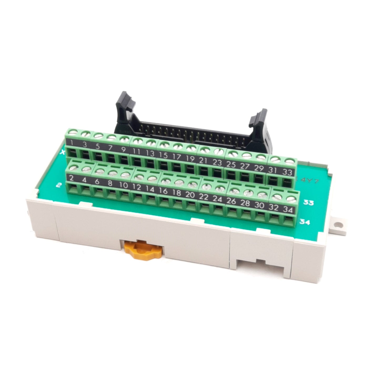 New Omron XW2B-34G4 Interface Module Terminal Block, 34-Position, 125VAC 1A