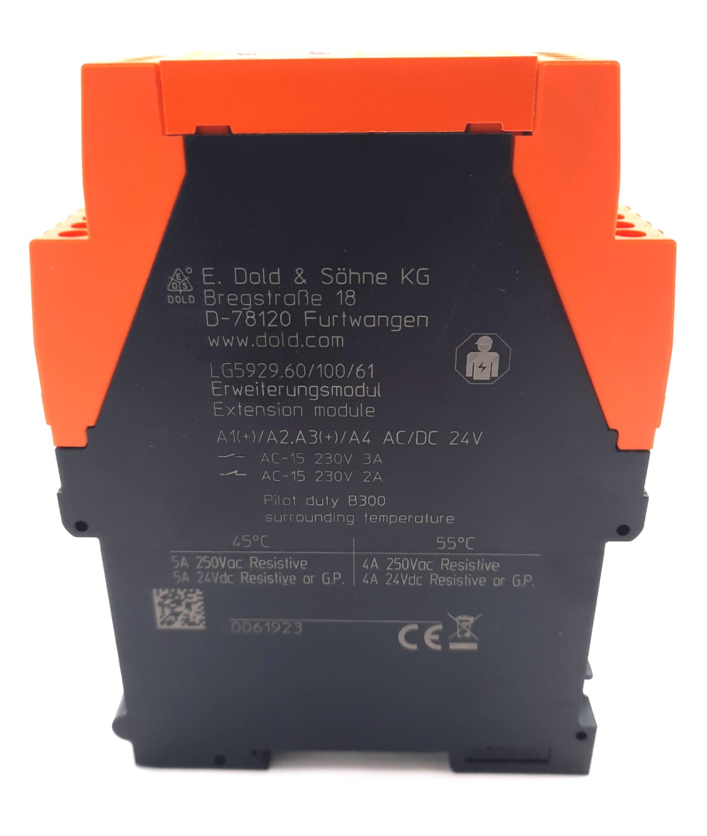 New Dold Safemaster LG5929 Safety Relay Extension Module 24VAC/VDC 5 N.O 1 N.C