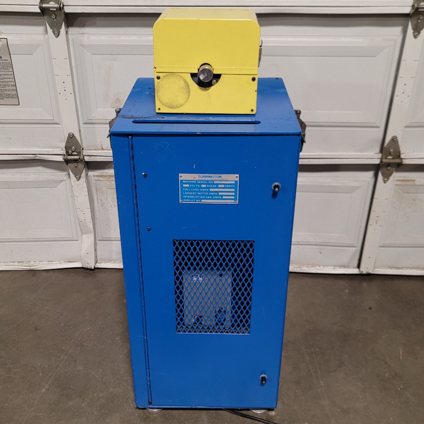 Used Torrington 100F-9966 Rotary Swaging Machine 1/16" Solid 1/4" Tube, 1/4HP, 120VAC