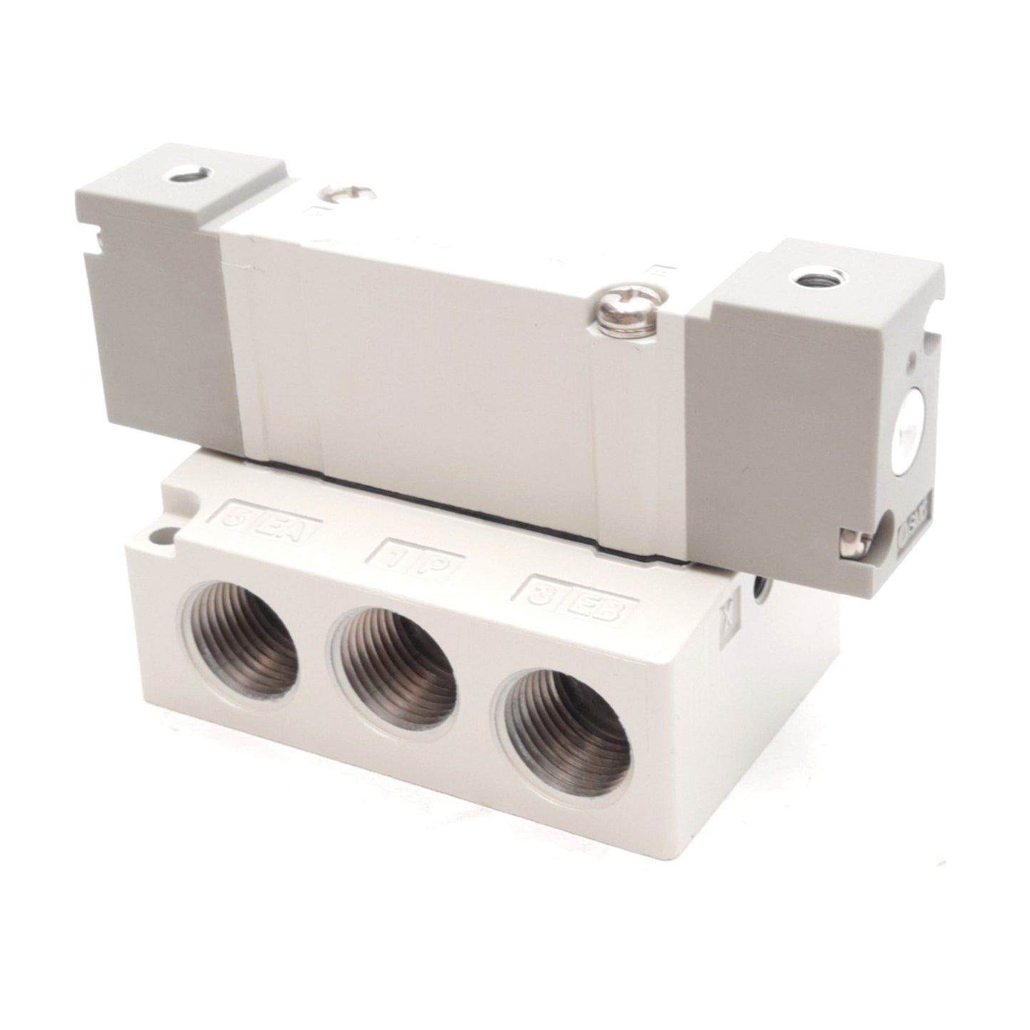 New SMC SYA7240-03T Air Operated Valve 5-Port 2-Position, -0.1 to 0.7MPa, 3/8in NPTF