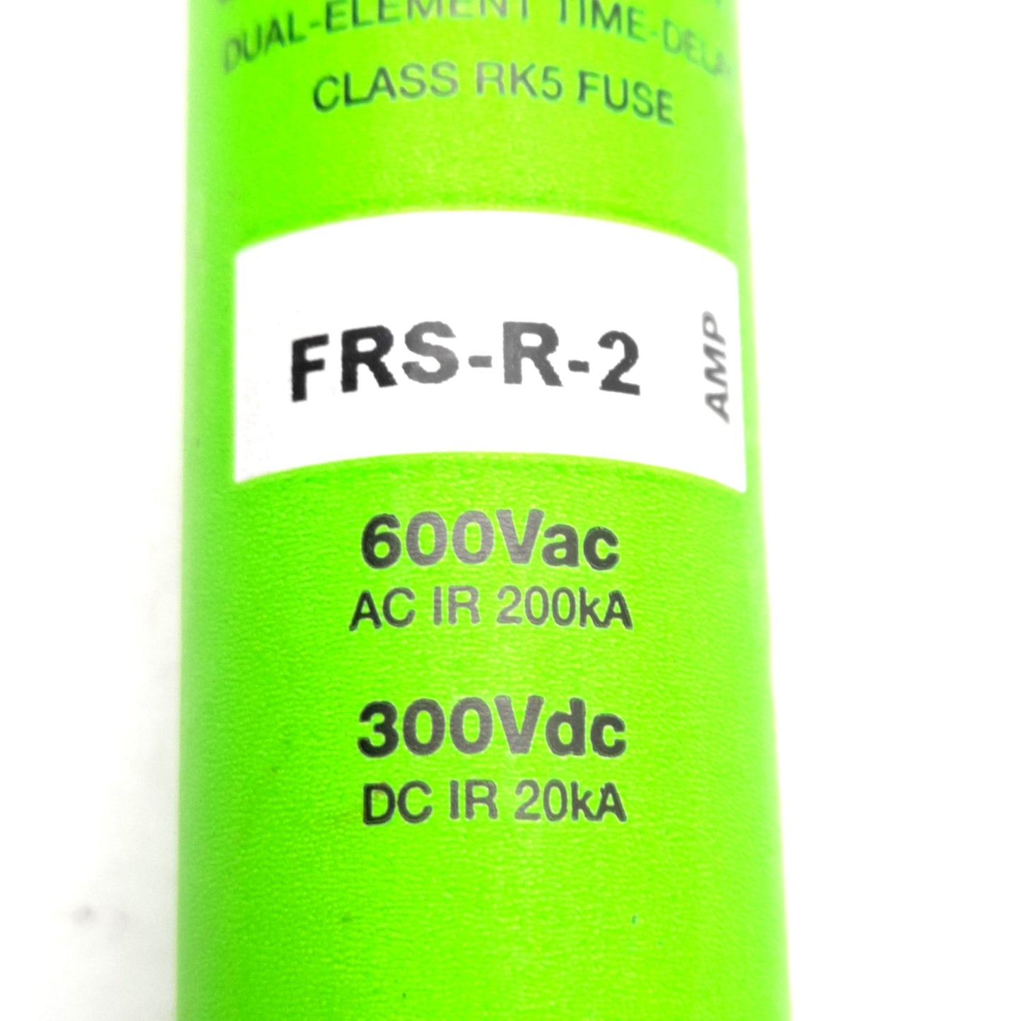 New – Open box Lot of 6 Bussmann FRS-R-2 Fusetron Dual-Element Time-Delay Fuse 600VAC/300VDC 2A