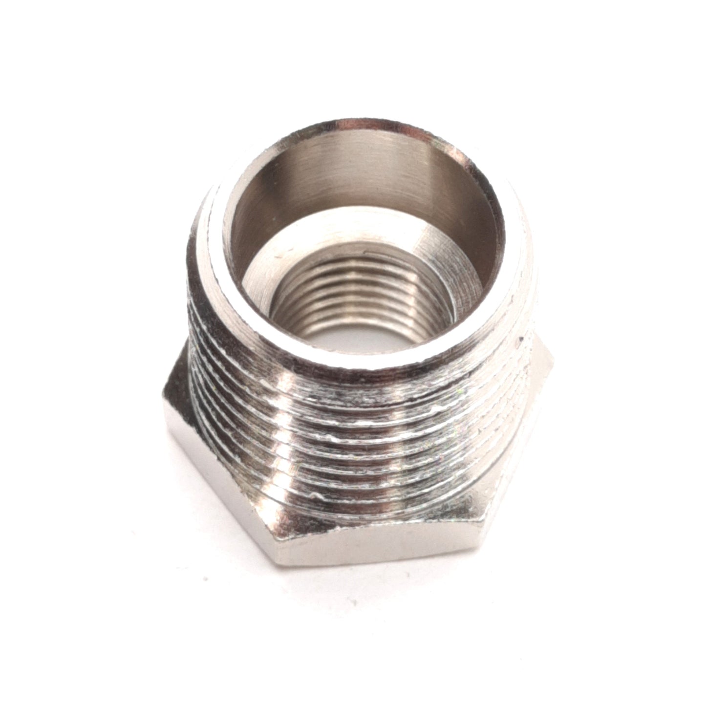 New Lot of 25 Camozzi 2530 08-04 Brass Bushings 1/2in NPTF Male to 1/4in NPTF Female