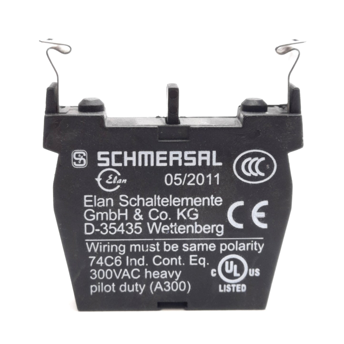 New – Open box Lot of 6 Schmersal EF03.2 Contact Block, 230VAC 8A, 24VDC 5A, SPST NO