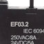 New – Open box Lot of 6 Schmersal EF03.2 Contact Block, 230VAC 8A, 24VDC 5A, SPST NO