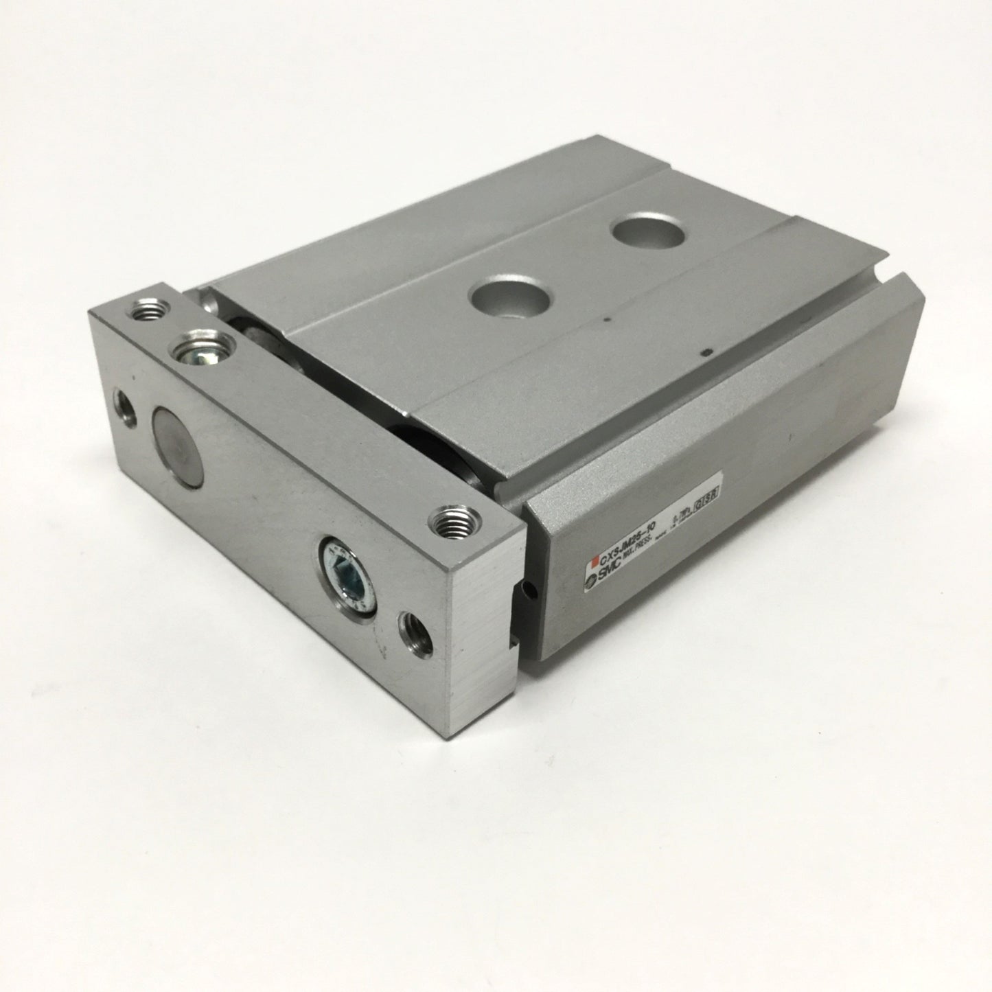 Used SMC CXSJM25-10 Compact Dual-Rod Cylinder, Slide Bearing, 25mm Bore, 10mm Stroke