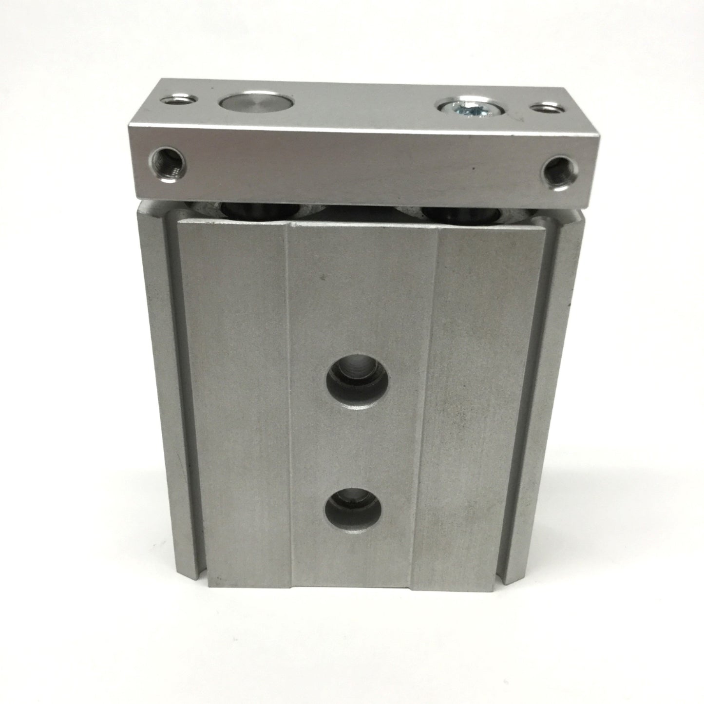 Used SMC CXSJM25-10 Compact Dual-Rod Cylinder, Slide Bearing, 25mm Bore, 10mm Stroke