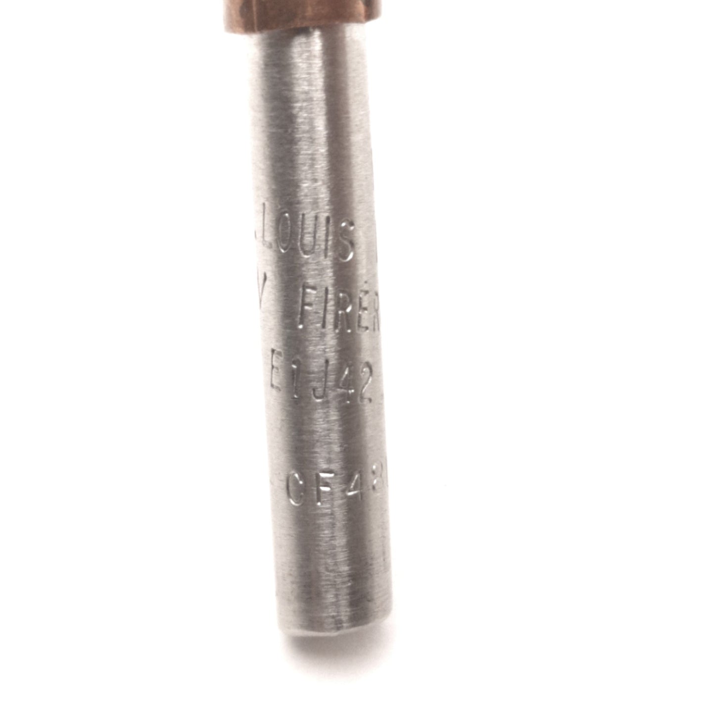 Used Watlow E1J42 Right Angle Cartridge Heater, 1/4" x 1-1/2", 120V 200W, SS Hose