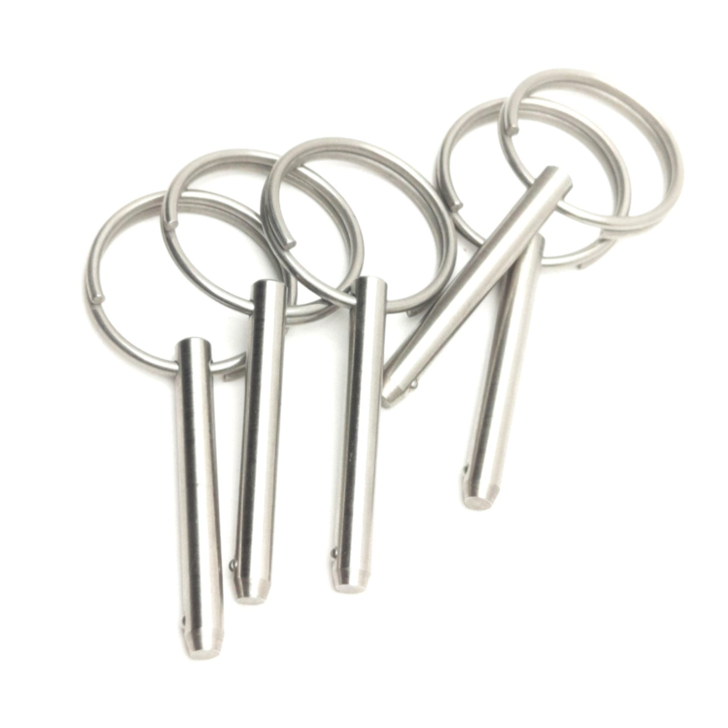 Used Lot of 5 Aerofast C3-12R-303 Model C Fast Pin, 303 Stainless, Ø3/16"