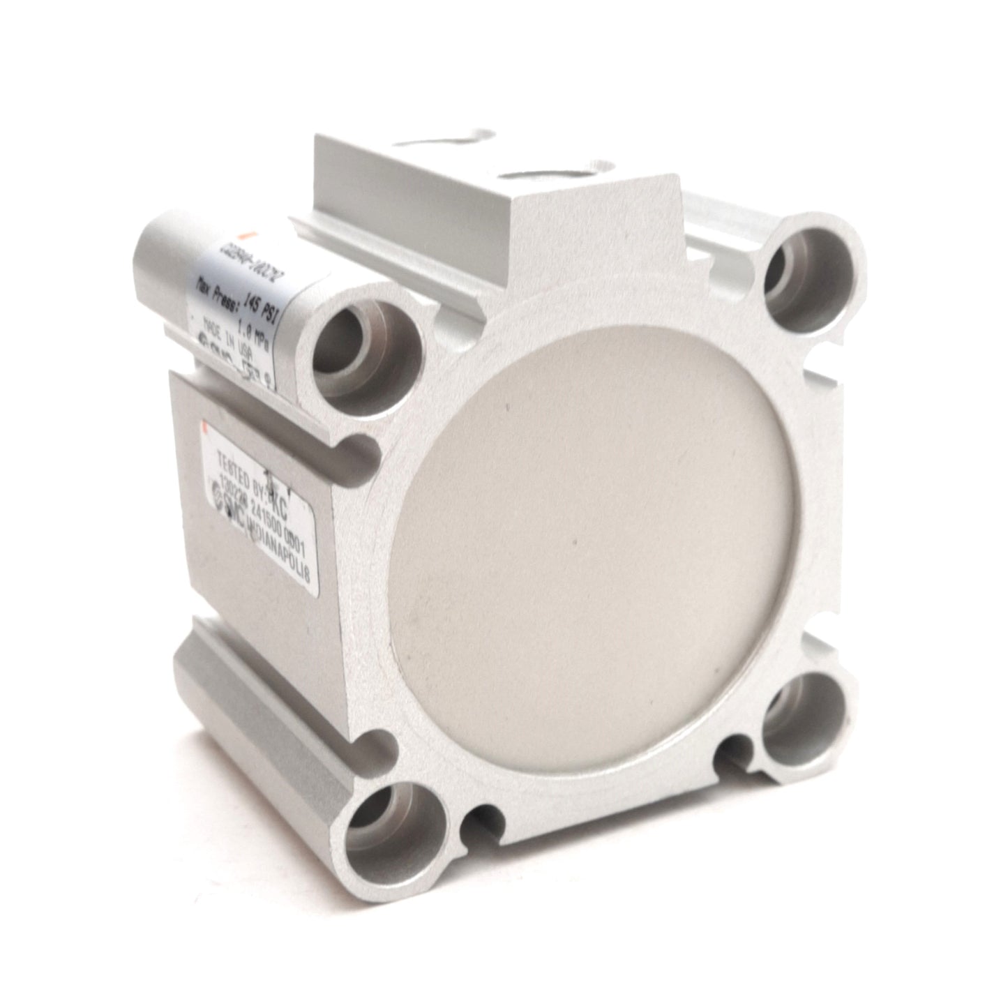 New SMC CQ2B40-10DCMZ Compact Cylinder, ø40mm Bore, 10mm Stroke, 0.05-1.0MPa, Rc1/8