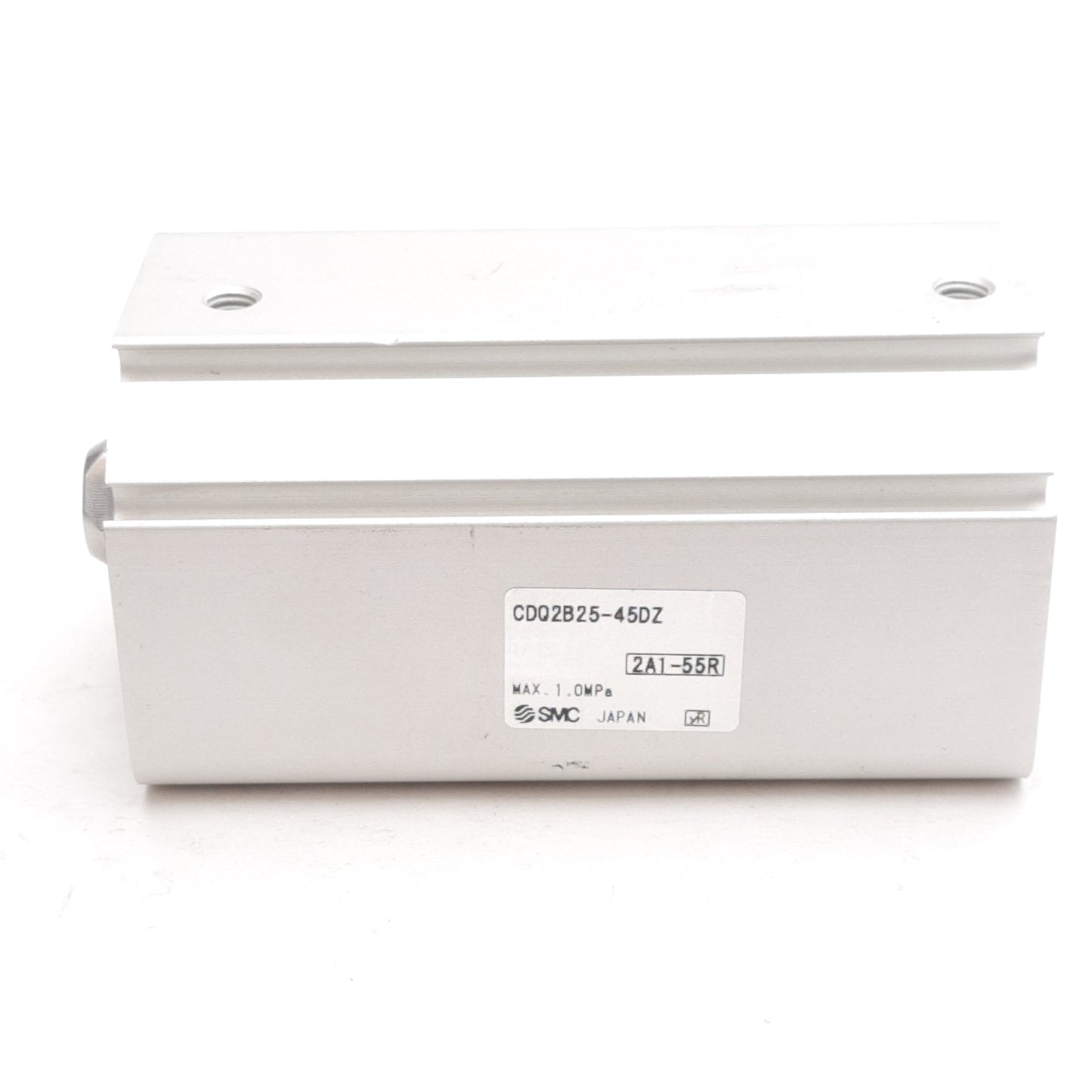 New – Open box SMC CDQ2B25-45DZ Compact Cylinder, ø25mm Bore, 45mm Stroke, 0.05-1.0MPa, M5x0.8