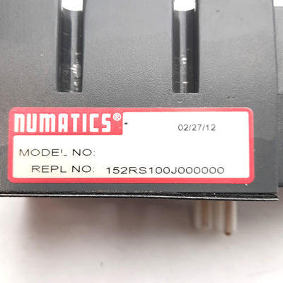 New Numatics 152RS100J000000 Regulator Unit For MK 15/PA 15, 10-130PSIG, 1/4in NPTF