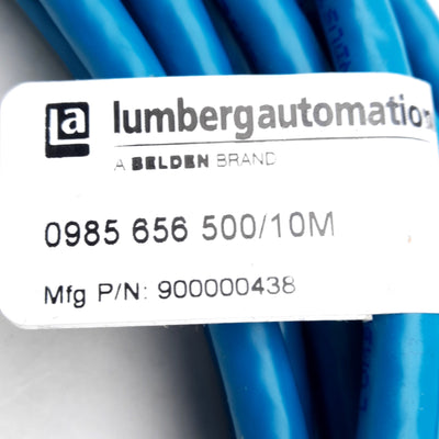 New Lumberg Automation 0985 656 500/10M High Interference Ethernet Cable, RJ45, 10m