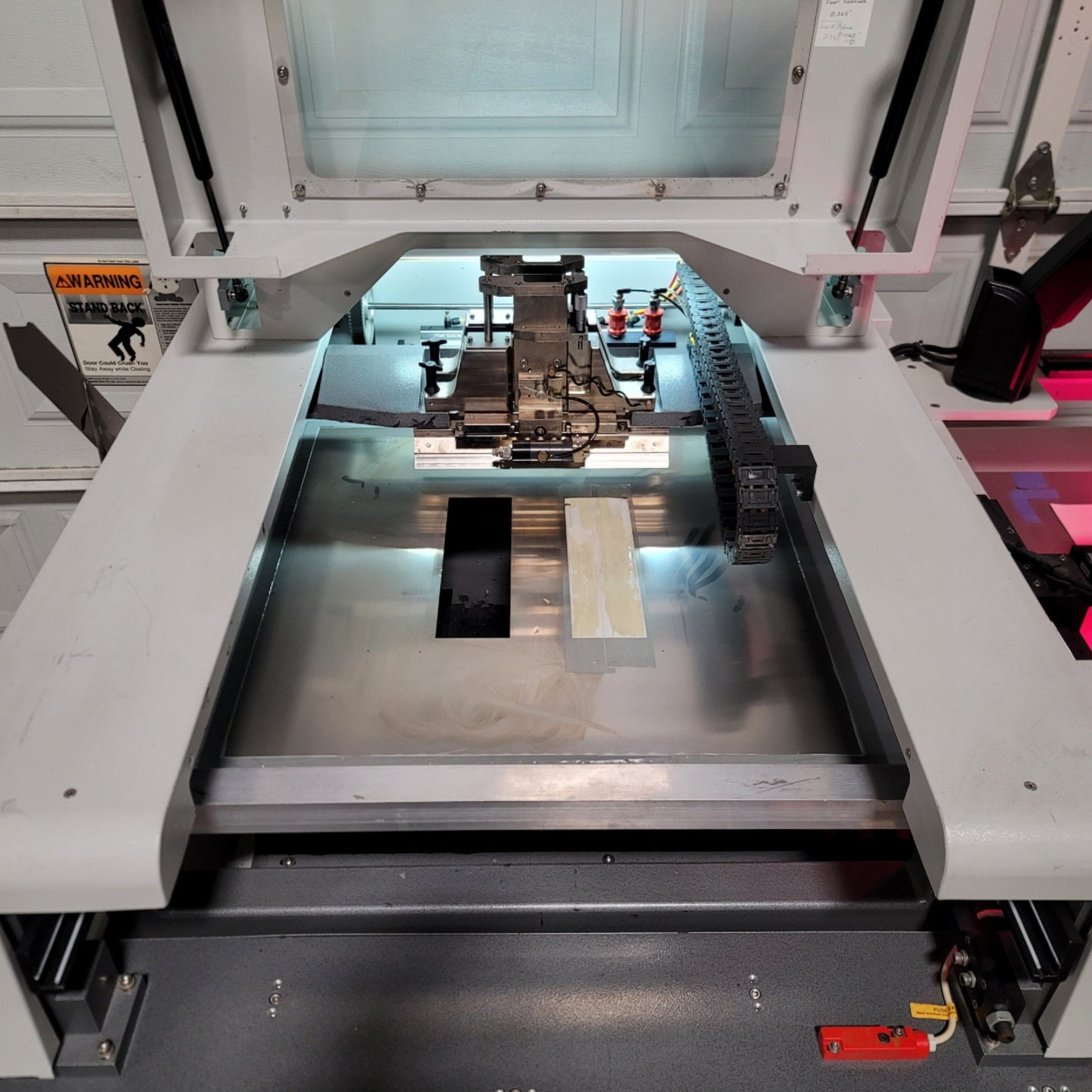 Used MILARA ST2929 SemiTouch Semi-Automatic Stencil Screen Printer 29" x 29", 120VAC