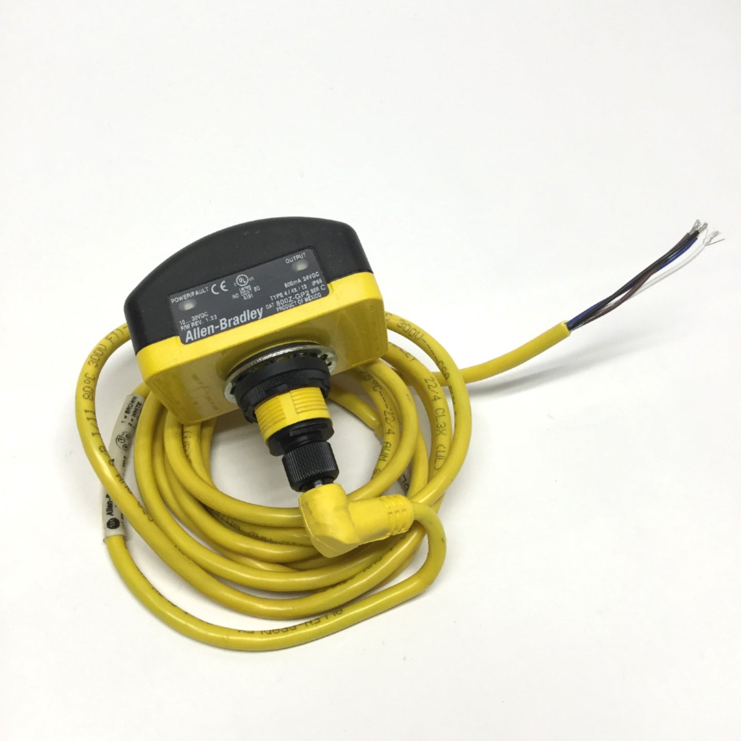 Used Allen Bradley 800Z-GP2Q4 Zero-Force Momentary Touch Button Switch, 10-30VDC, PNP