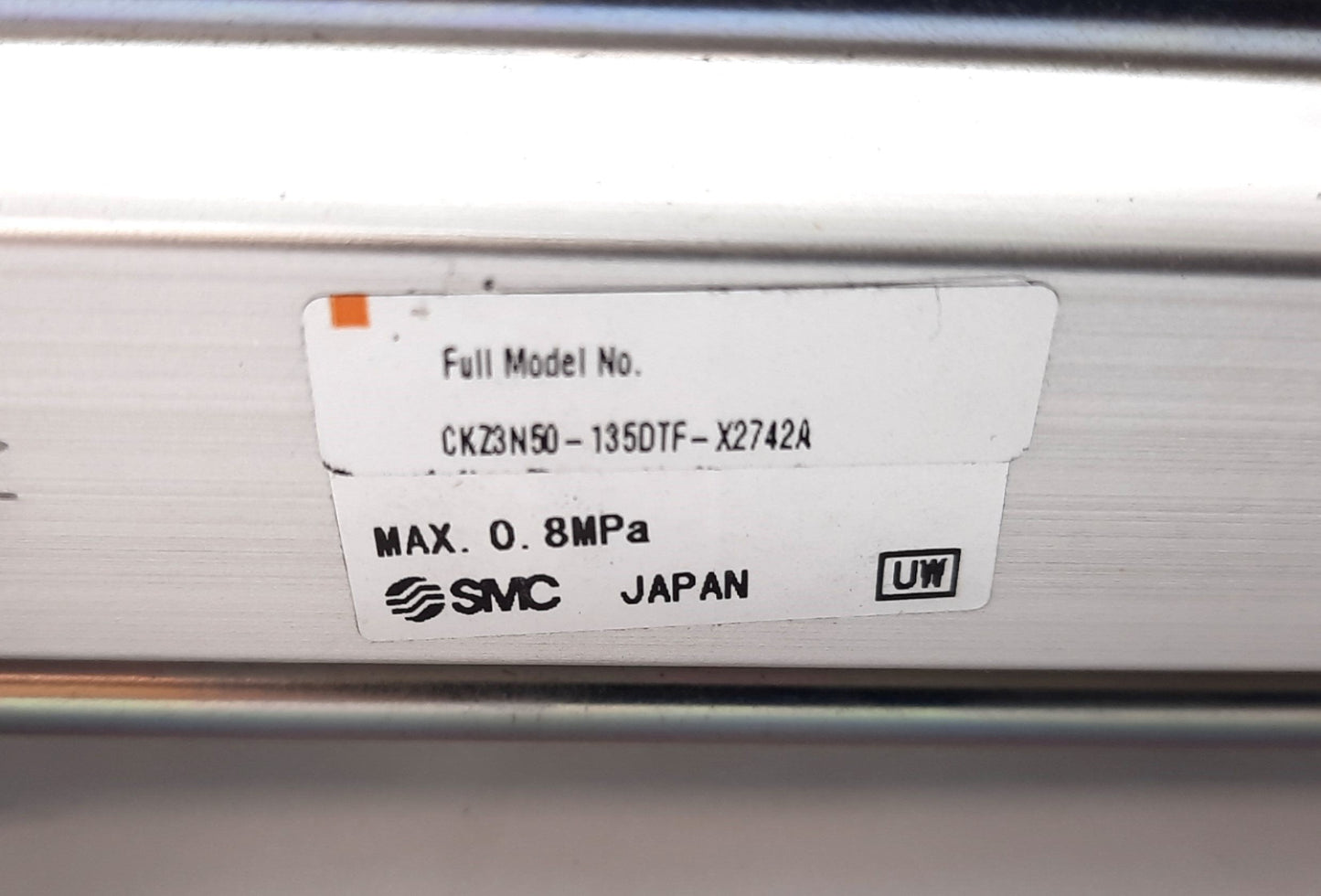 New SMC CKZ3N50-135DTF-X2742A Power Clamp Cylinder 50mm Bore, 135º Opening Angle