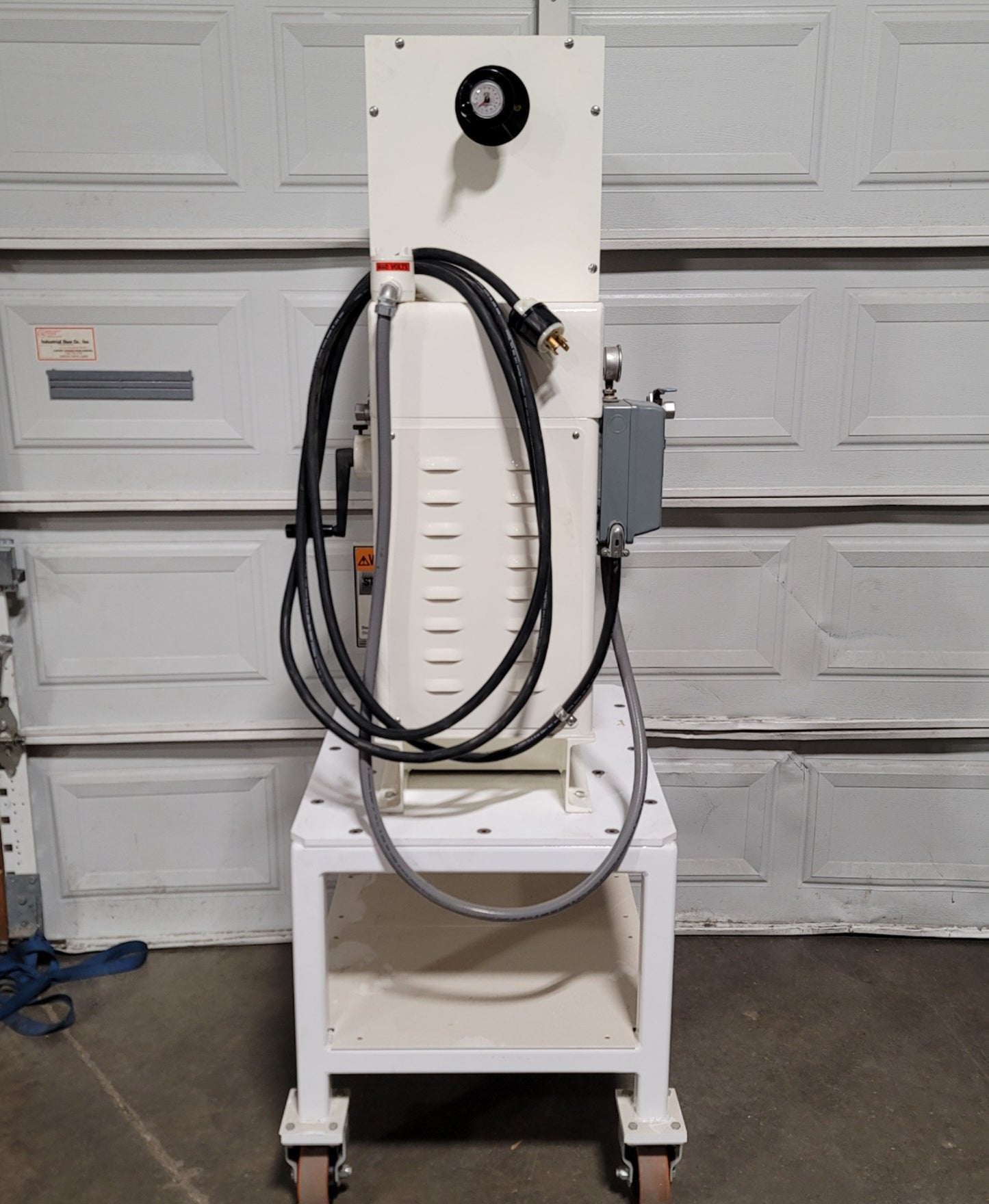 Used Premier Mill PLM-5 Planetary Mixer With Vacuum Cover, 1/2HP, 5L Cap, 460VAC 3Ph