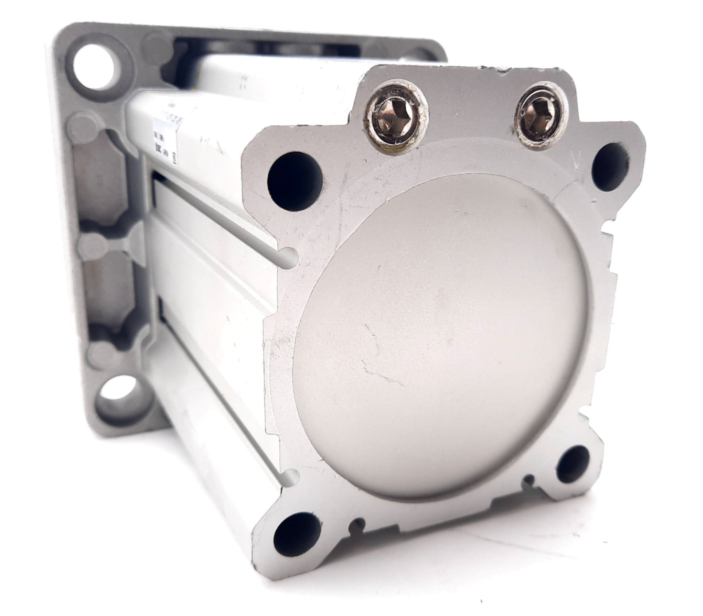 Used SMC RS2H80TN-40DM-DCSQ-M9P Stopper Cylinder Double Acting 80mm Bore 40mm Stroke