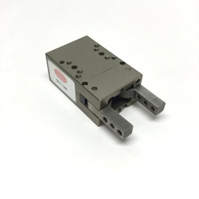 Used Destaco DCT-12M 2-Jaw Finger Angular Gripper, 180°, 7lbf at 100psi, 12mm Bore