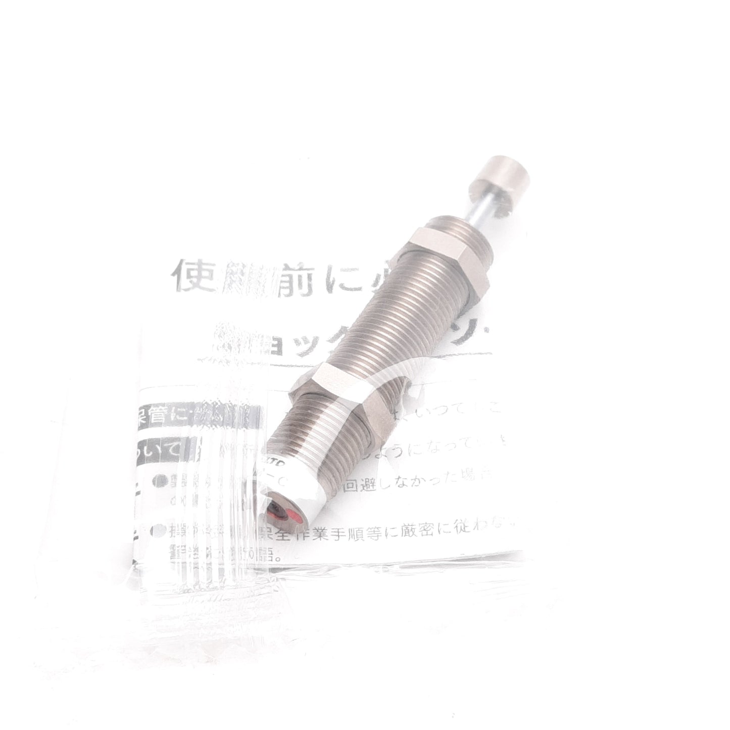 New Fuji Latex FK-1210M-C Fixed Shock Absorber, M12, 10mm Stroke, 6.86J, 2m/s
