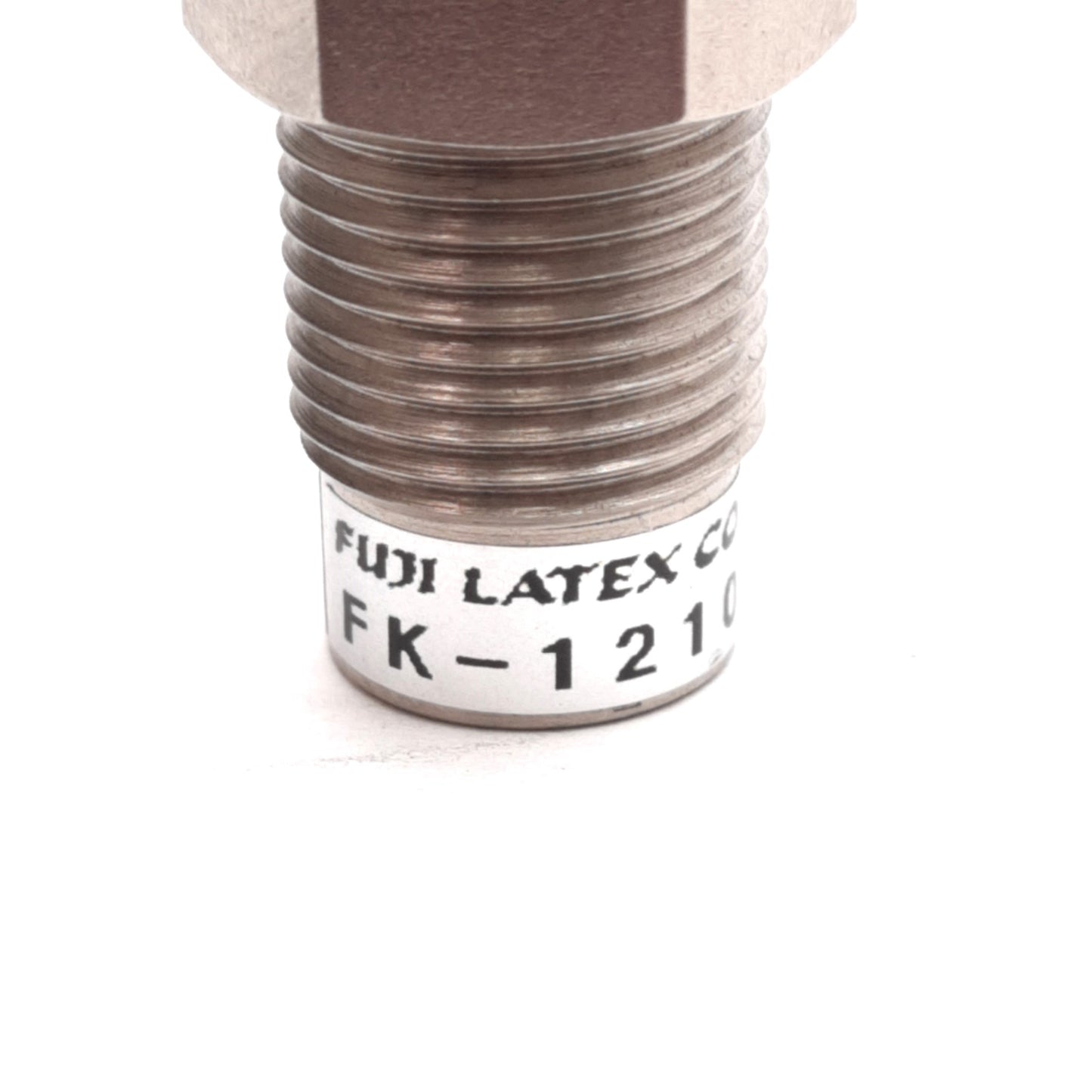 New Fuji Latex FK-1210M-C Fixed Shock Absorber, M12, 10mm Stroke, 6.86J, 2m/s