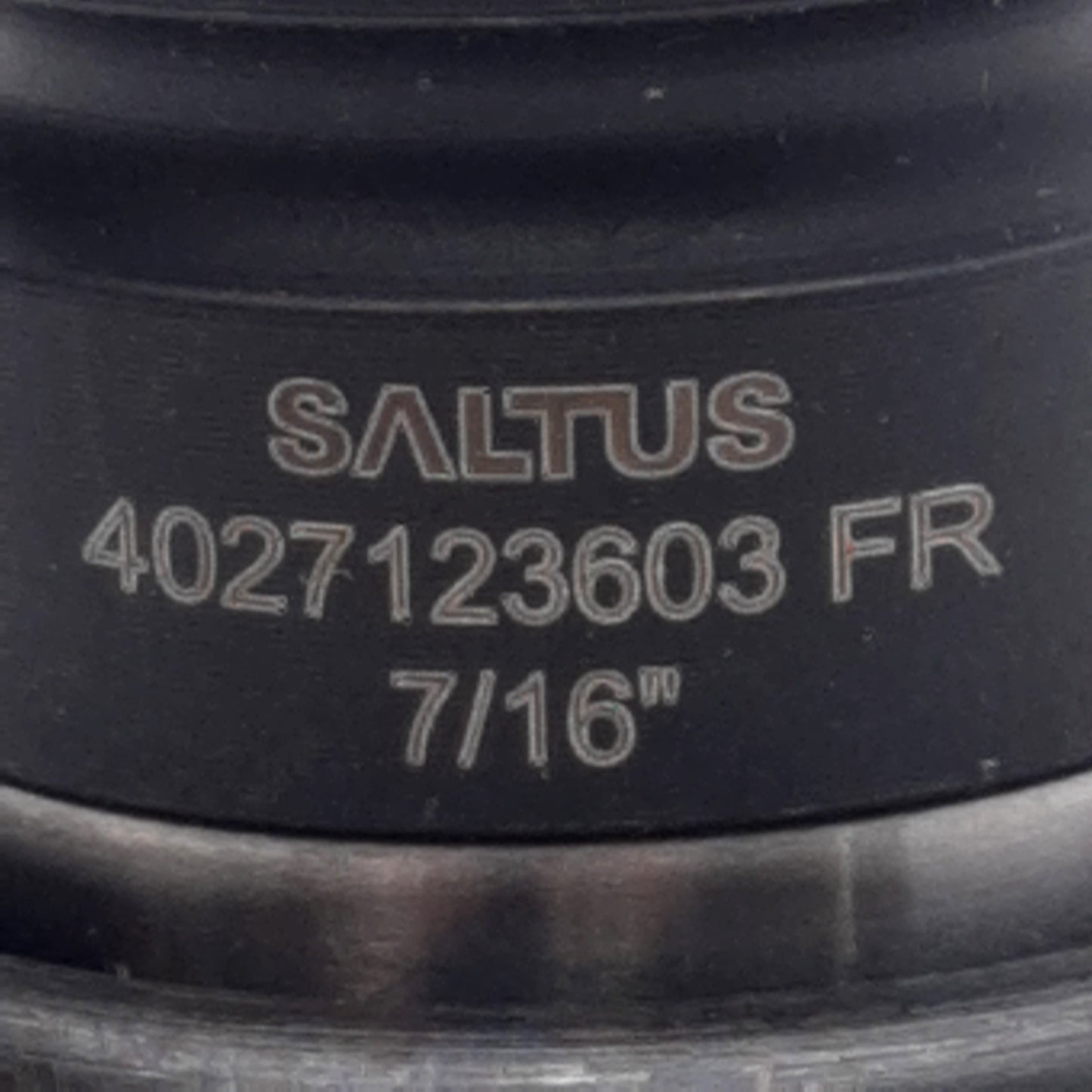 Used Desoutter 4027123603 FR Saltus Quick Change Adapter, Square 3/8in to Hex 7/16in