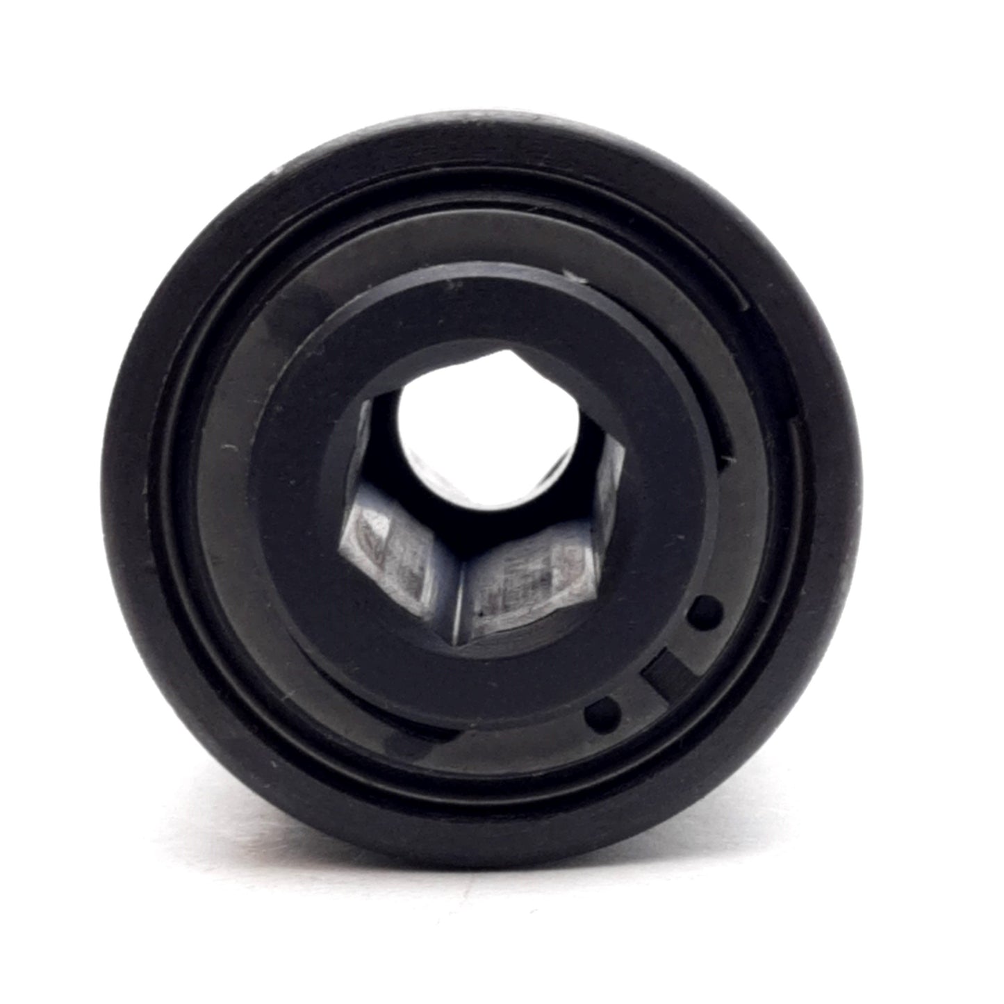 Used Desoutter 4027123603 FR Saltus Quick Change Adapter, Square 3/8in to Hex 7/16in