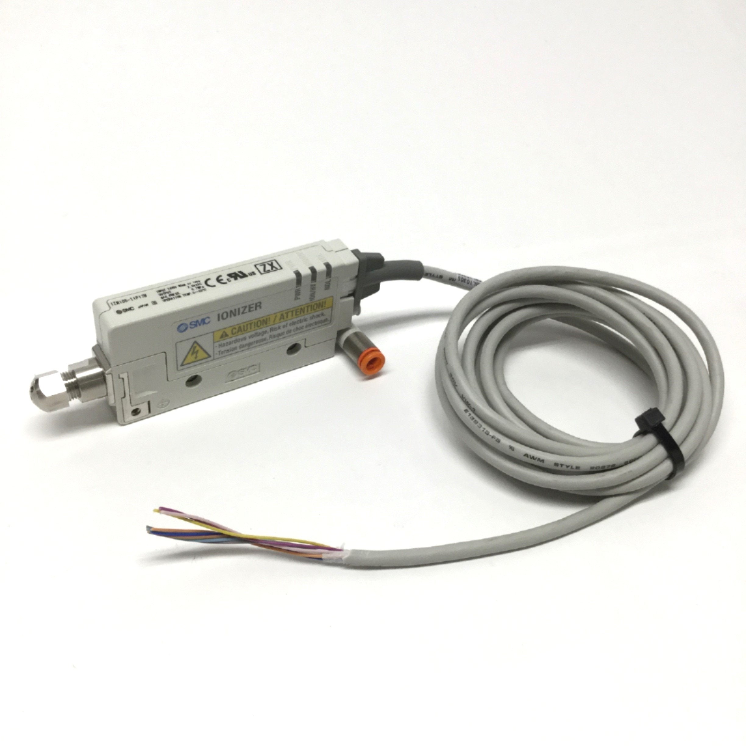 t.h SMC IZN10E-11P17 Air Ionizer Body, 24VDC, PNP, 2.5kVAC w