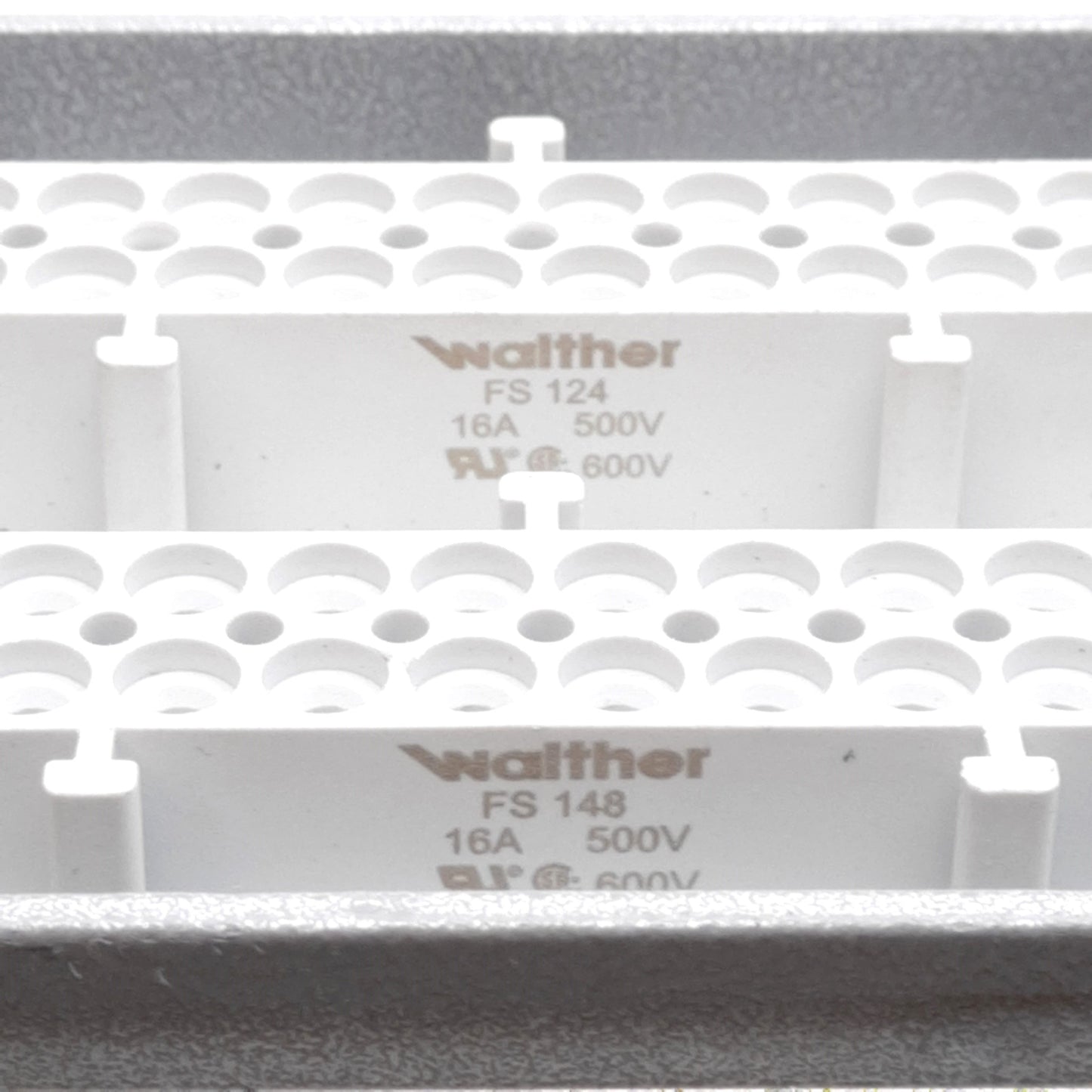 Used Walther FS124/FS148 Female Terminal Inserts and Housing, 48 Position, 500V 16A