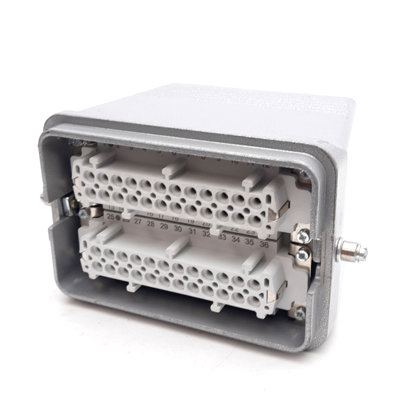 Used Walther FS124/FS148 Female Terminal Inserts and Housing, 48 Position, 500V 16A