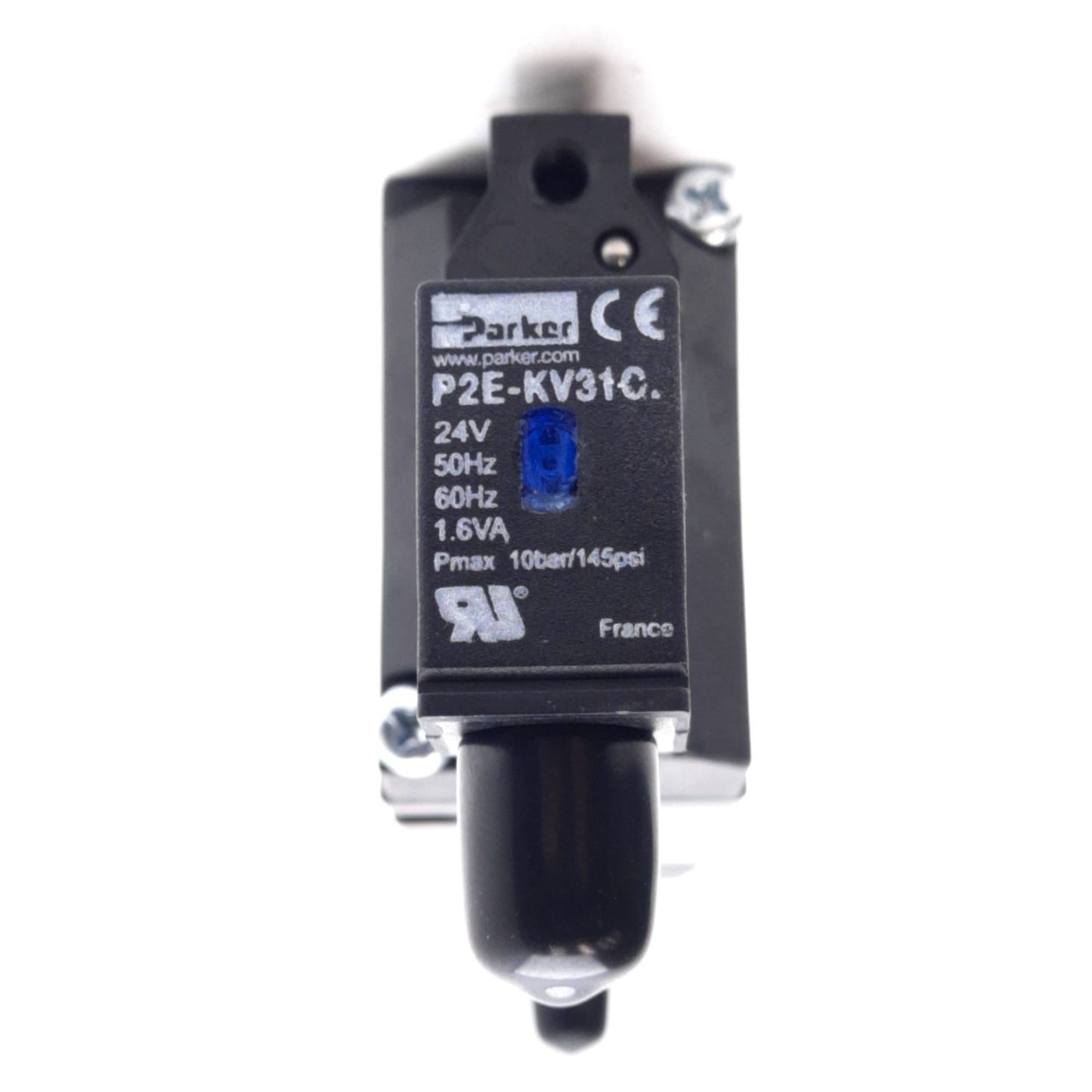 New Parker B5C00107 Solenoid Valve, 4-Way 2-Position, 145psi, 1/4in NPT, 24VDC Coil