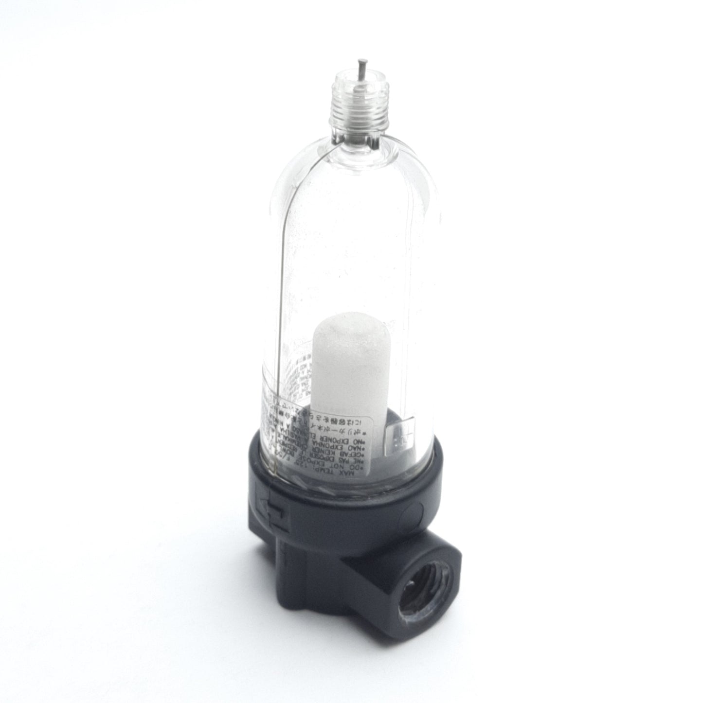Used Norgren F07-200-M1TA Mini-Pneumatic Filter, 1/4" NPT, 5µm, 19 SCFM, 150Psig Max